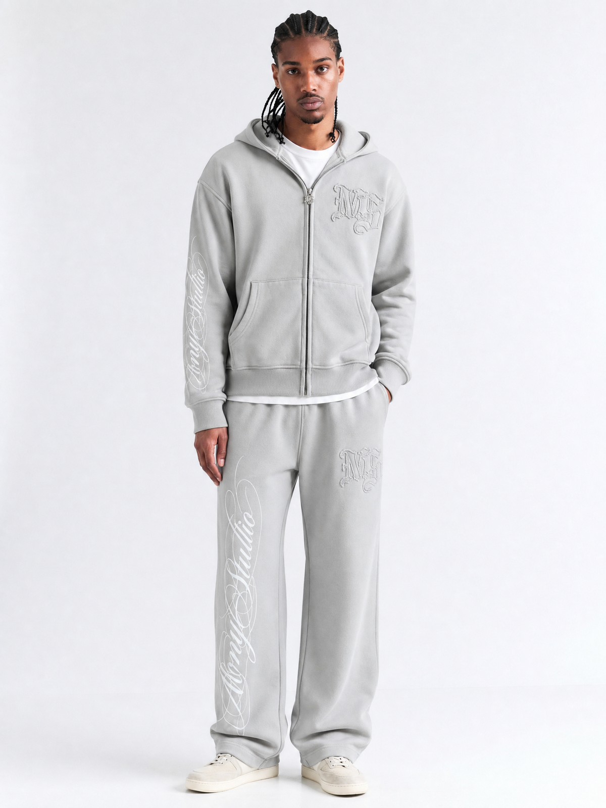 MS-GREY ZIP