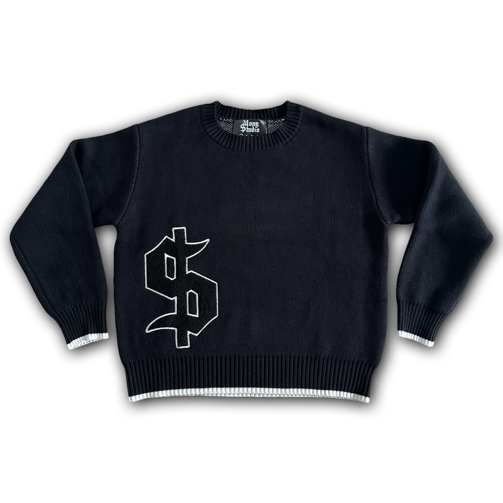 BLACK MONY KNIT