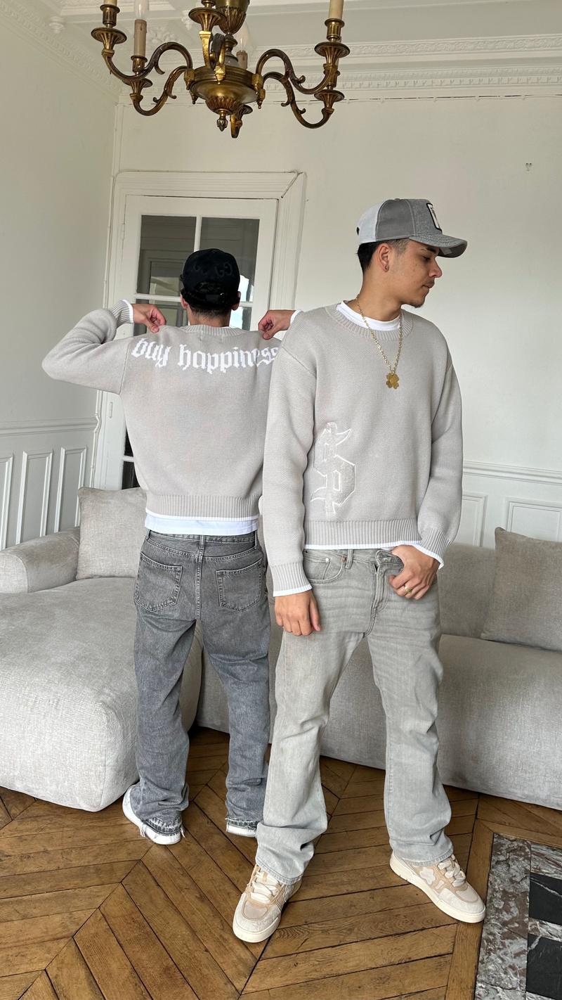 GRAY MONY KNIT