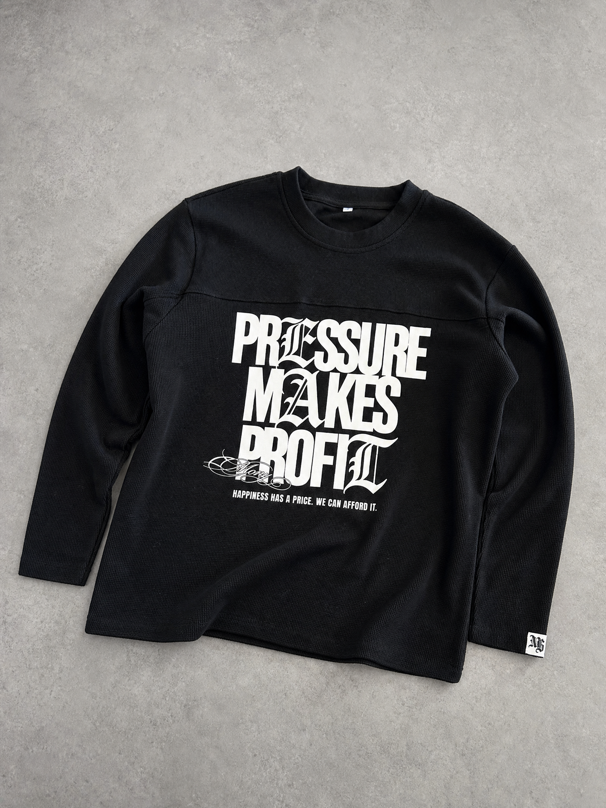 Black Waffle longsleeve